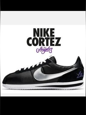 NEW RARE-LIMITED EDITION Nike Cortez Basic Suede Nylon Los Angeles Kings Men 8